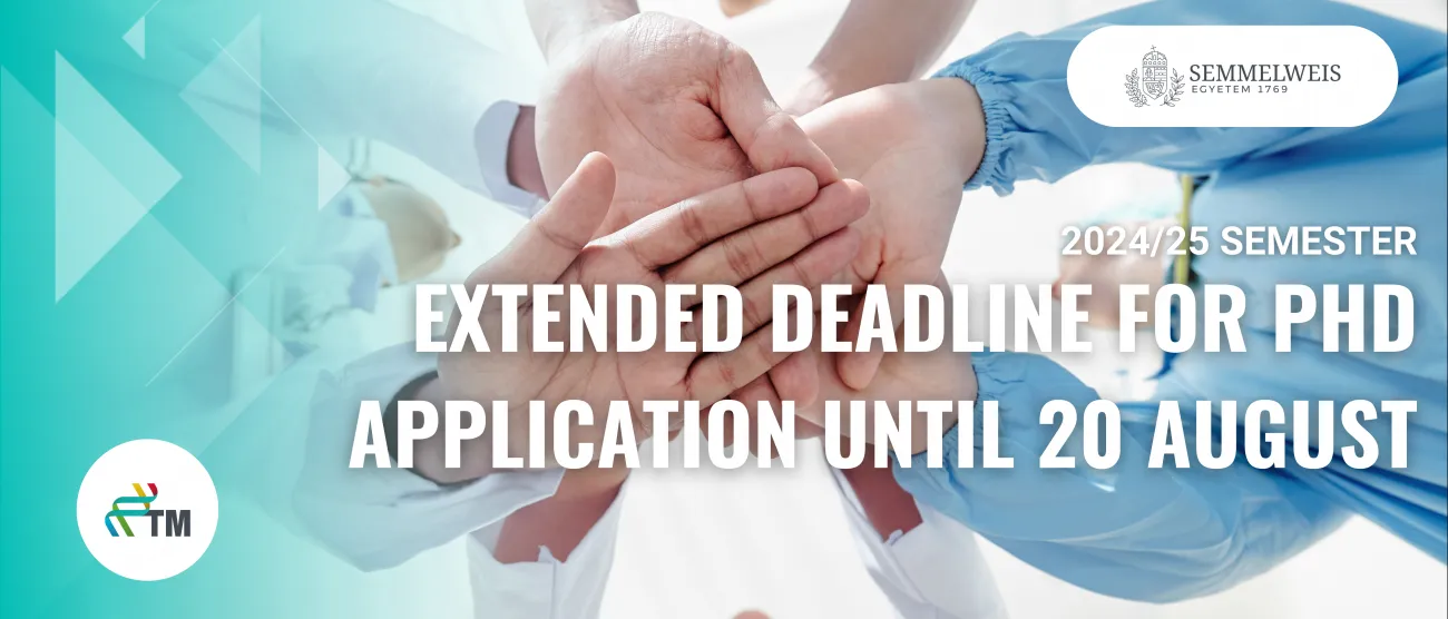Extended Deadline for PhD Application (2024/25)