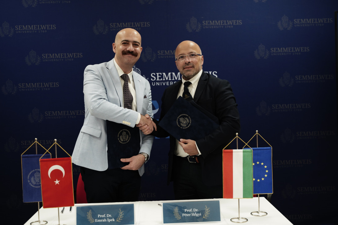 Együttműködési megállapodás született az Istanbul Nisantasi University és a Semmelweis Egyetem között